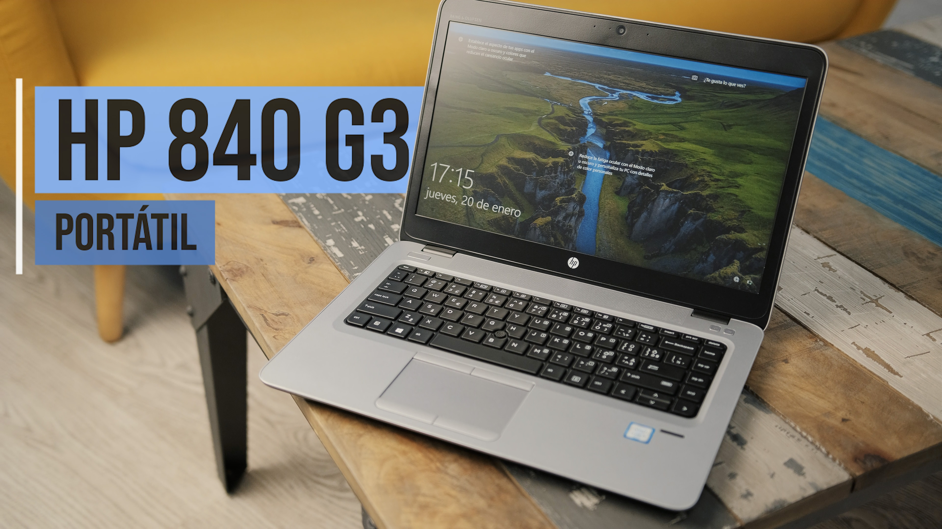 Análisis y del HP 840 G3 | Portátil reacondicionado barato - Blog InfoComputer