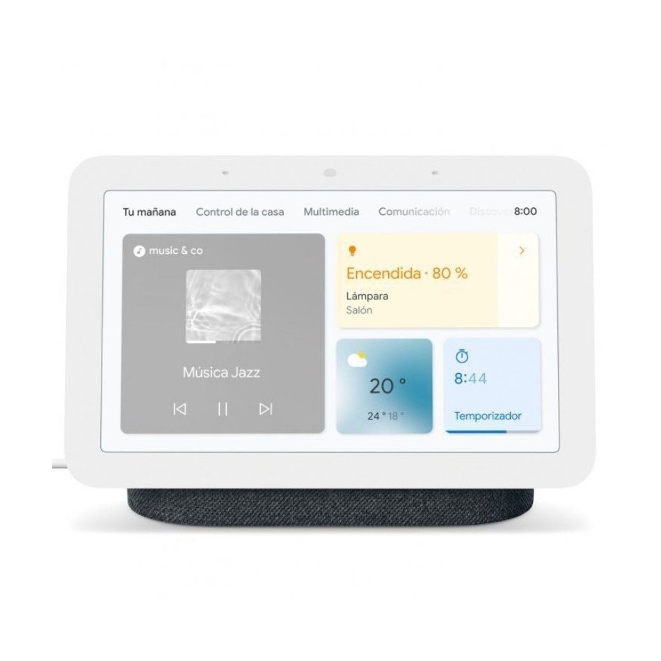 ALTAVOZ INTELIGENTE NUEVO | GOOGLE NEST HUB | 2º GENERACIÓN | GRIS - Altavoces Baratos