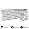 Kit Teclado y Ratón Subblim | RF Inalámbrico | Ambidextro | Plata