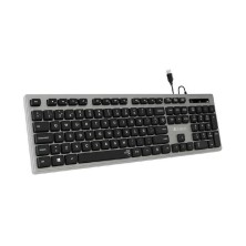 Teclado Subblim Wired Ergo | USB | Alámbrico | Negro, Gris