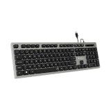 Teclado Subblim Wired Ergo
