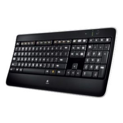 TECLADO LOGITECH DESKTOP K800 | INALÁMBRICO | RETROILUMINACIÓN | NEGRO