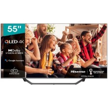 TELEVISOR SMART TV HISENSE 55A7GQ | 55" | ULTRA HD 4K | BLUETOOTH | WIFI | NEGRO