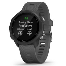 Smartwatch garmin forerunner 245 notificaciones frecuencia cardiaca gps gris