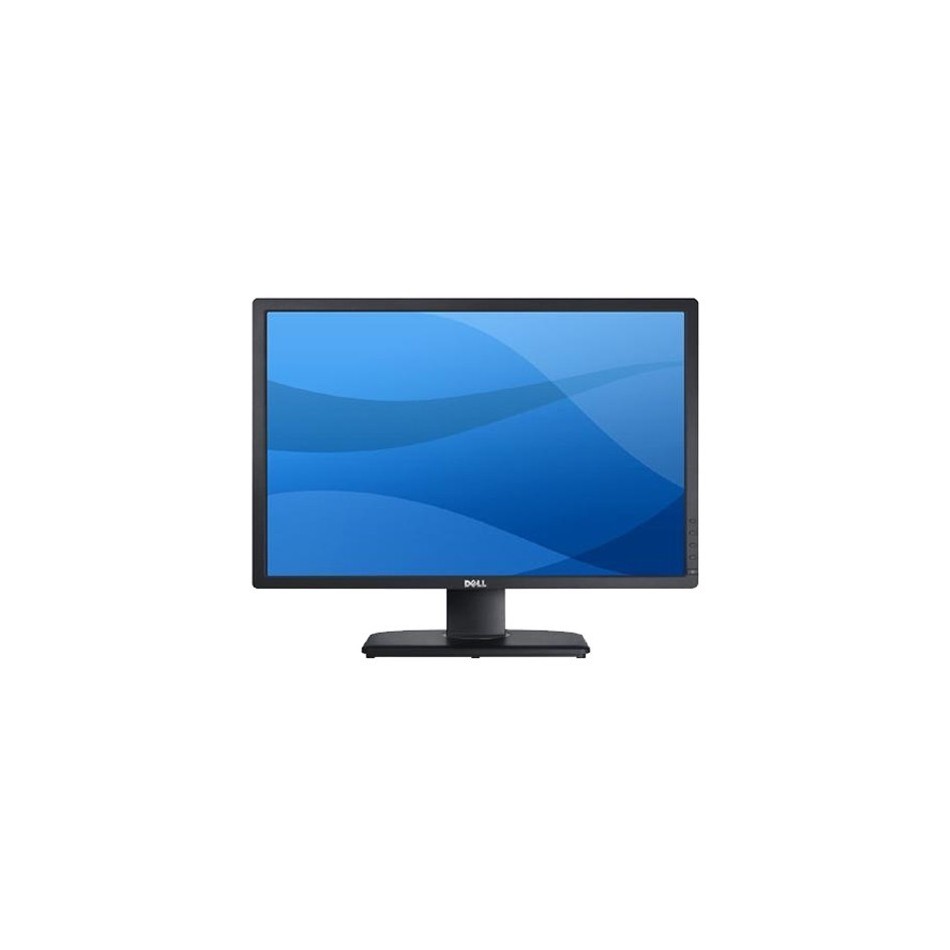 Monitro Dell U2412 reacondicionado de 24" FHD con puertos DisplayPort y VGA.