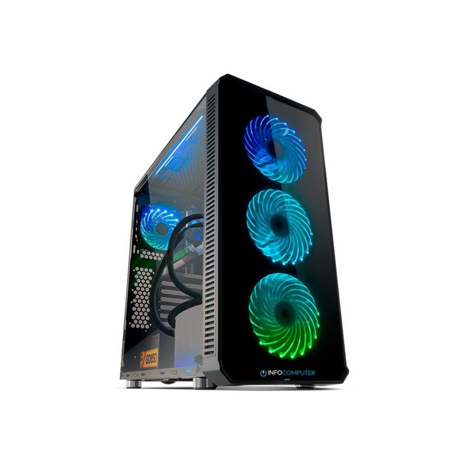 PC Gaming NUEVO | I9 10900 2.8 Ghz | 64 GB RAM |2 Tb SSD M2 NVME + HDD 1 TB | RTX 3060 TI 8 GB DDR6 LHR| REF. LIQ - PC Gaming