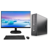 HP EliteDesk 800 G1 SFF I5 4570 3.2 GHz | 16 GB | 2TB HDD | LCD 24" NUEVO Multimedia| WIFI | WIN 10 PRO