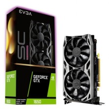 Tarjeta Gráfica EVGA GeForce GTX 1650 SC ULTRA GAMING 4GB GDDR5 CON REFRIGERACIÓN HELADA