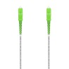 CABLE FIBRA ÓPTICA | AISENS | SIMPLEX | LSZH | SC/APC-SC/APC | BLANCO | 1M