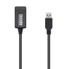 CABLE USB 3.0 | AISENS | PROLONGADOR CON AMPLIFICADOR | USB A - USB A | NEGRO | 5.0M