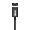 CABLE USB 3.0 | AISENS | PROLONGADOR CON AMPLIFICADOR | USB A - USB A | NEGRO | 5.0M