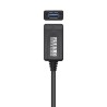 CABLE USB 3.0 | AISENS | PROLONGADOR CON AMPLIFICADOR | USB A - USB A | NEGRO | 5.0M