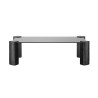 AISENS - SOPORTE ELEVADOR CRISTAL PARA MONITOR/PORT?TIL NEGRO