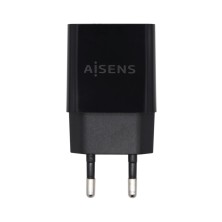 AISENS - CARGADOR USB 10W ALTA EFICIENCIA 5V/2A NEGRO