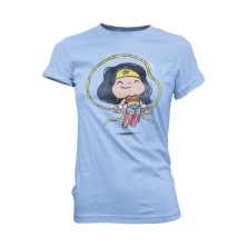 FUNKO POP | CAMISETA | TALLA ALEATORIA L | WONDER WOMAN CON CUERDA | SUPER CUTE TEE