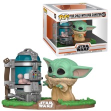Funko pop deluxe star wars the mandalorian baby yoda tarro de huevos