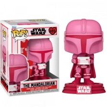 FUNKO POP | DISNEY | STAR WARS | MANDALORIANO VERSION SAN VALENTIN S2