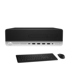 HP EliteDesk 600 G4 SFF Core i7 8700 | 8GB | SIN DISCO | TEC. Y RATÓN INALÁMBRICO| DP | Adaptador VGA