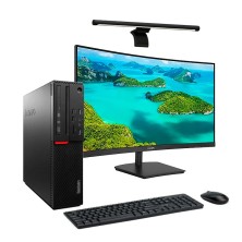 LENOVO M900 SFF Core i5 6500 3.2 GHz | 8 GB | 240 SSD | LCD 24" Curvo| BARRA DE LUZ | DP | VGA
