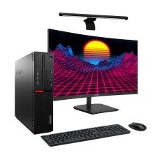 LENOVO M900 SFF I5 3.2 GHz 16 GB 240 SSD Pantalla 24" Curvo BARRA DE LUZ