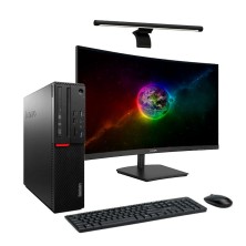 LENOVO M900 SFF I5 6500 3.2 GHz 16 GB 512 SSD Pantalla 24" Curvo BARRA DE LUZ
