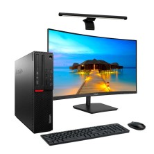LENOVO M900 SFF Core i5 6500 16 GB | 512 SSD | LCD 32" Curvo | BARRA DE LUZ | DP | VGA
