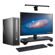 HP EliteDesk 800 G2 SFF Core i5 6500 3.2 GHz | 8GB | 240 SSD | 22" + BARRA DE LUZ | BASE CARGA INALAMBRICA