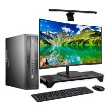 HP EliteDesk 800 G2 SFF Core i5 6500 3.2 GHz | 8GB | 240 SSD | 29" CURVO | BARRA DE LUZ | BASE CARGA INALAMBRICA