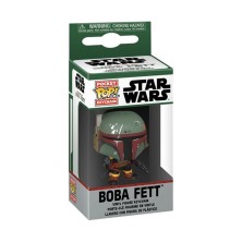 FUNKO POP | LLAVERO |  BOBA FETT | STAR WARS THE BOOK OF BOBA FETT