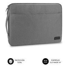 Funda subblim urban laptop sleeve para portatiles hasta 14' gris