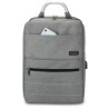 Mochila subblim elite airpadding backpack hasta 15.6' usb gris