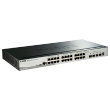 Switch d-link smartpro dgs-1510-28x 28 puertos  rj-45 10 100 1000  sfp
