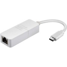 ADAPTADOR USB | D-LINK | DISPOSITIVOS | USB C - RJ45 | 1000 MBPS | BLANCO