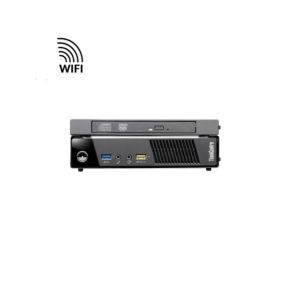 PC Lenovo M91p SFF - I7-2600, 4Go RAM, 250Go HDD, Windows 10, Wifi - Reconditionné