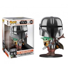 FUNKO POP | DISNEY | MANDALORIAN XL VERSION ARMADURA CROMATICA YODA | STAR WARS