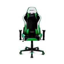 Silla gaming drift dr175 verde incluye cojines cervical y lumbar