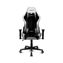 Silla gaming drift dr175 gris incluye cojines cervical y lumbar