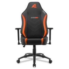 SILLA GAMING | SHARKOON SGS20 NARANJA | AJUSTABLE |