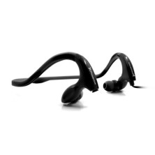 Auriculares de diadema con cable -  microfono - control de volumen  - ergonomicos -  manos libres  negro