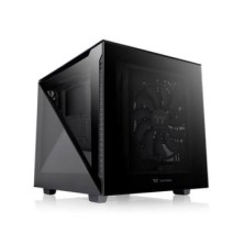 CAJA ORDENADOR THERMALTAKE GAMING MICRO ATX DIVIDER 200 TG NEGRO