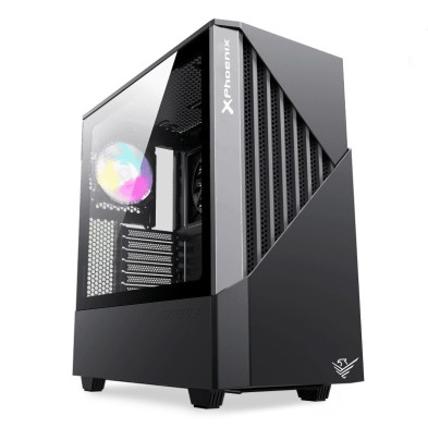 Caja PC Gaming Phoenix Glacier | Torre | USB 3.0 | ATX | Negro