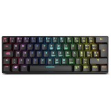 TECLADO GAMING MINI KROM KLUSTER | INALÁMBRICO | USB C | MECÁNICO | 62 TECLAS | NEGRO