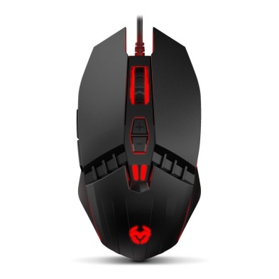 RATÓN GAMING | KROM KALAX  | ÓPTICO | 3200 DPI | ILUMINACIÓN | NEGRO