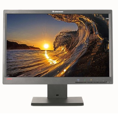 Monitor LENOVO LT1952P | VGA - DVI - DP| Lcd 19" PANORAMICO | NEGRO