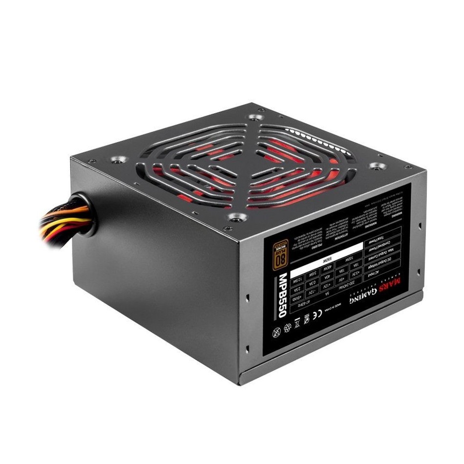 Fuente de Alimentación Mars Gaming MPB550