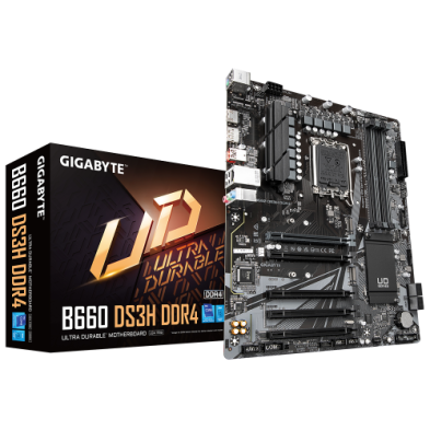 Placa Base Gigabyte DS3H B450M | Intel B660 | LGA 1700 | ATX