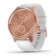 Reloj Smartwatch Garmin Vivomove Style Rose Gold White Silicone