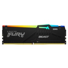 MEMORIA KINGSTON FURY BEAST RGB DDR5 16GB 5200MHZ  CL40  KF5