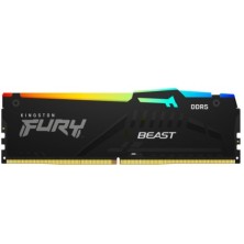 MEMORIA KINGSTON FURY BEAST RGB DDR5 16GB KIT2 5200MT/S  CL40
