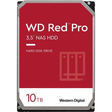 Disco Duro Interno WD Western Digital Nas Red Pro WD102KFBX | 10TB HDD | Serial ATA III